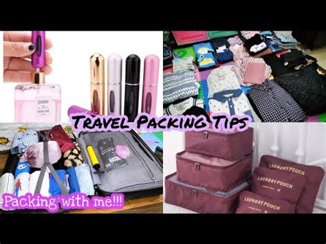 ORGANIZE AND PACKING TIPS MELIPAT BAJU UNTUK TRAVELING YouTube