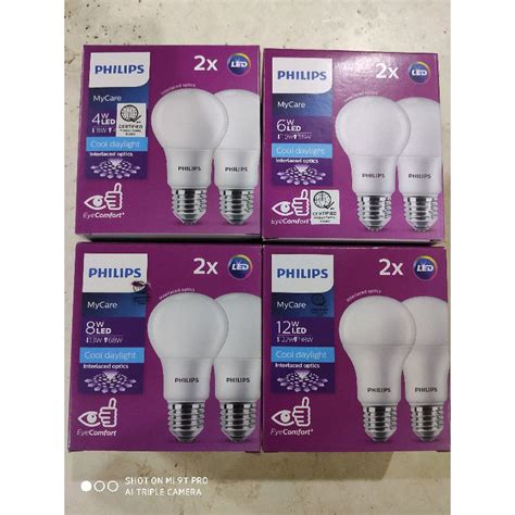 Philips Mycare Led Bulbs Pack Of 2s Shopee Philippines