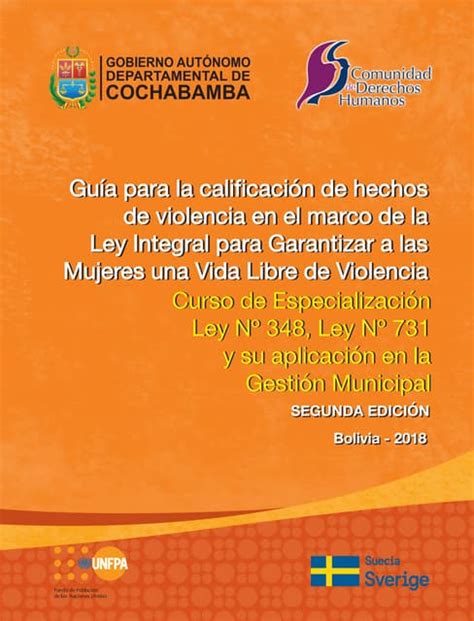 Guía Para La Calificación De Hechos De Violencia En El Marco De La Ley