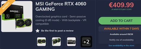 MSI Launches GeForce RTX 4060 GAMING X NV Edition Limited Edition GPU