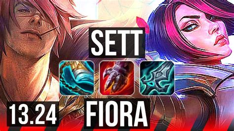 SETT Vs FIORA TOP 7 Solo Kills Legendary 1 6M Mastery BR Master