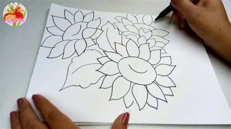 Como Dibujar Flores