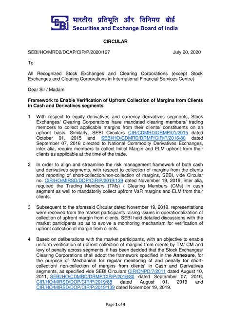 Sebi Circular Peak Margin Circular Sebi Ho Mrd Dcap Cir P