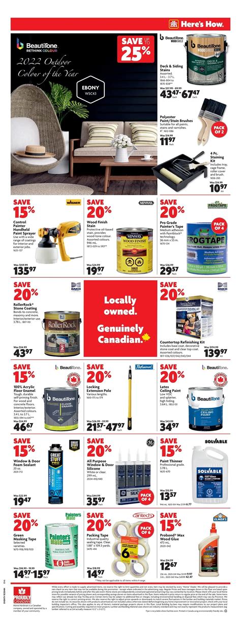 Home Hardware (ON) Flyer August 25 to 31
