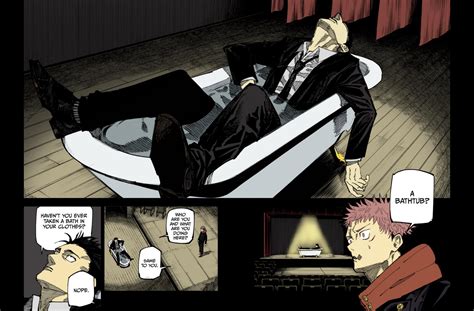 A Bathtub Chapter 163 Page Coloring Oc R Jujutsukaisen