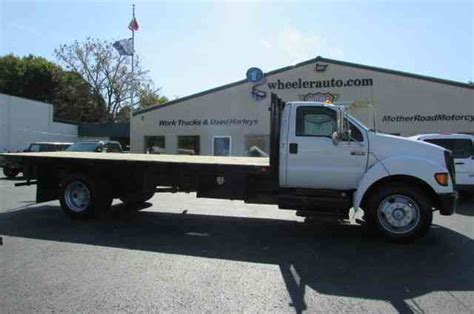 Ford F650 Regular Cab 2wd 20ft Flatbed 2005 Flatbeds And Rollbacks