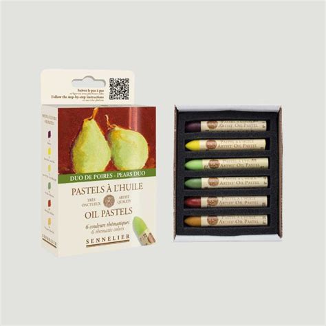 Set Pastelli Ad Olio Sennelier Colori Assortiti