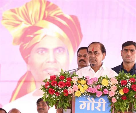 Cm Kcr Demands Bharat Ratna For Renowned Poet Anna Bhau Sathe Mission