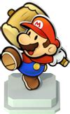 File SMR Paper Mario Statue Png Super Mario Wiki The Mario Encyclopedia