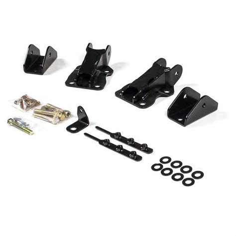 Bds Suspension Bds123416 Recoil Traction Bar Bracket Kit 3 5 4 Axle 2017 2022 Ford F 250