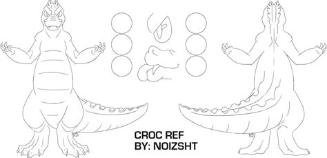 Croc Ref Read Desc By Noizsht On Deviantart