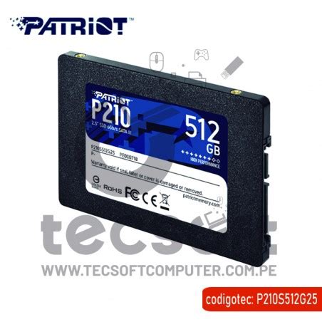 Ssd Gb Solido Patriot P P S G P