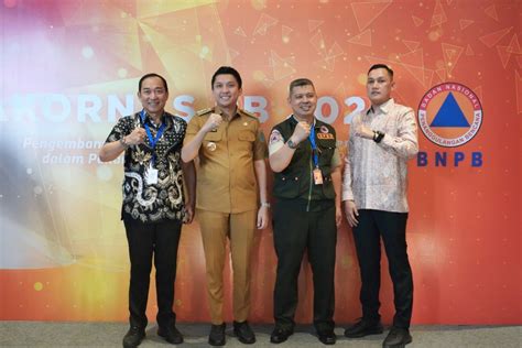 Bupati Panca Hadiri Rakornas Penanggulangan Bencana Tahun 2024 Portal