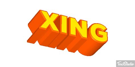 Xing Sosyal Ağ Animasyonlu  Logo Tasarımları