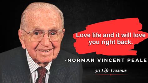 Norman Vincent Peale Quotes 30 Famous Quotes For Positive Living Youtube