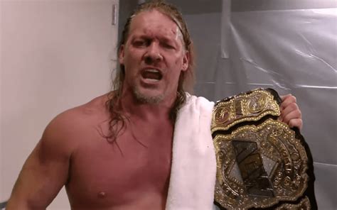 Watch Chris Jericho Celebrate With Champagne After AEW All Out