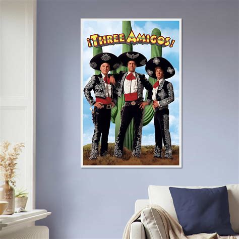 Three Amigos Movie Poster, Three Amigos Classic Movie Poster - Citiesbox