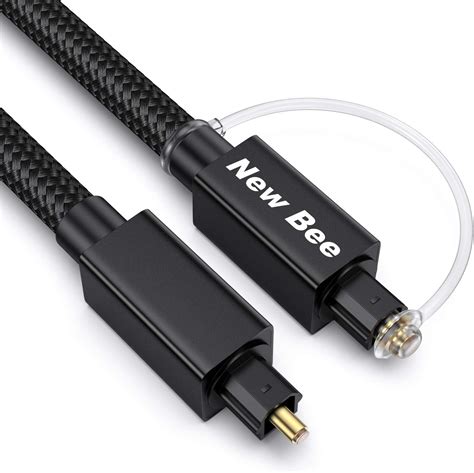 Amazon Basics Cable óptico de audio digital Toslink 1 m para