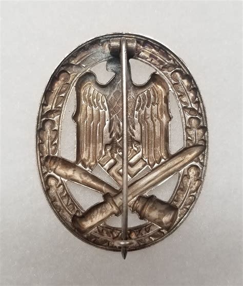 WWII WW2 GERMAN NAZI GENERAL ASSAULT BADGE