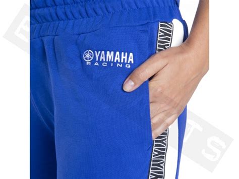 Pantalon Jogging YAMAHA Paddock Blue StreetWear 24 Dank Bleu Homme