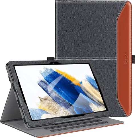 Ztotopcases Hülle Für Samsung Galaxy Tab A8premium Pu Leder Geschäftshülle Mit Ständer