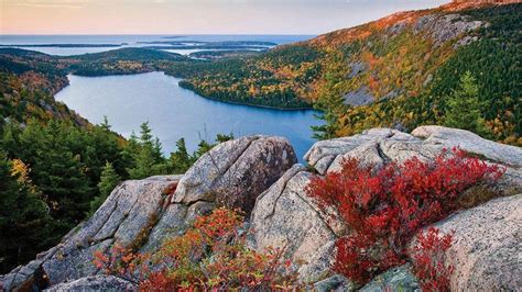 Download Acadia National Park In Autumn Wallpaper