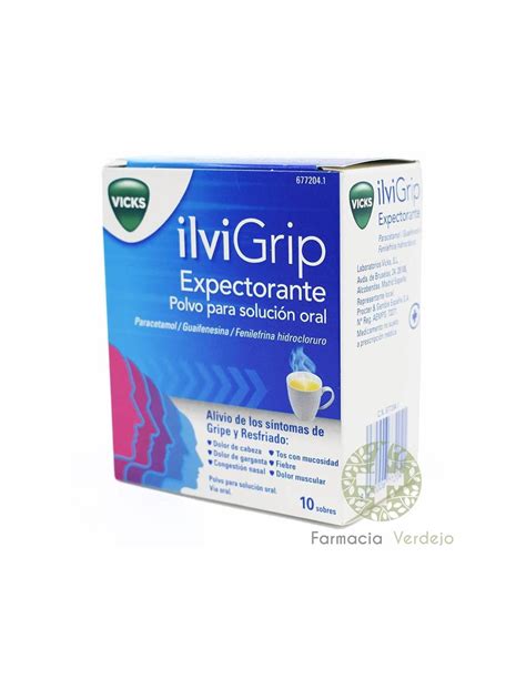 VICKS ILVIGRIP EXPECTORANTE 10 SOBRES POLVO PARA SOLUCION ORAL Alivio