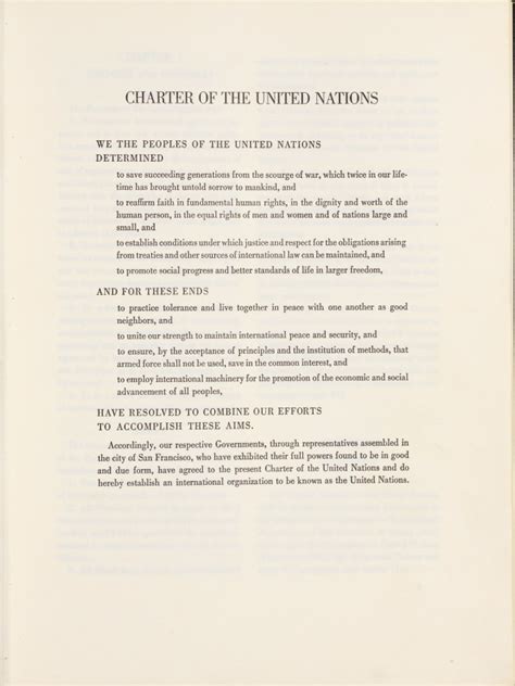 The Second Original United Nations Charter – The Text Message