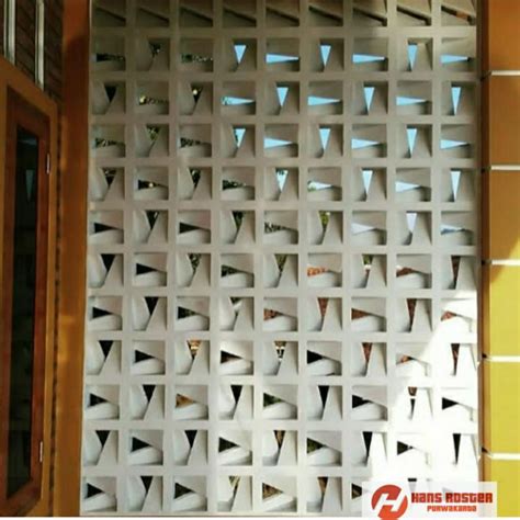 Jual Roster Beton Minimalis Loster Beton Motif Y Roster Muka Shopee