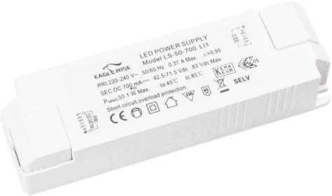 Eaglerise LED Trafo 700mA 50W Flickerfree Kaufland De