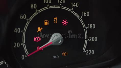 Many Car Dashboard Lights With Warning Lamps Failure And Error