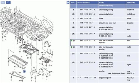 Audi A3 Spare Parts Diagram | Reviewmotors.co