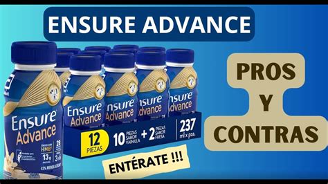 Ensure Advance Ventajas Y Desventajas Lo Que Debes Saber YouTube