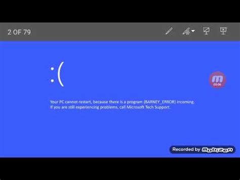 Barney Error Chances Youtube