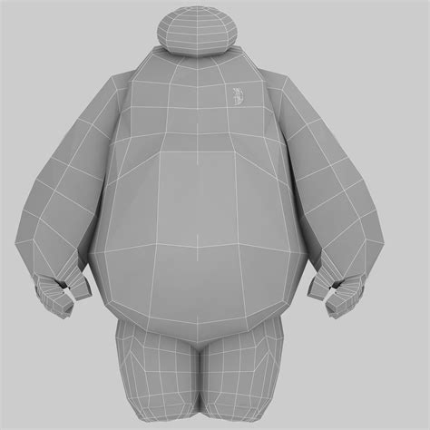 Baymax Big Hero 6 3d Model 49 Obj Max Dwg Free3d