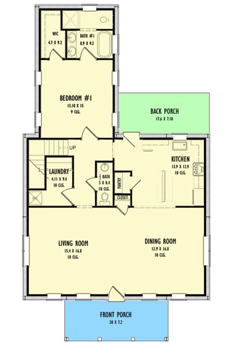 2364 Square Foot Contemporary Country Home Plan Plan 777015MTL