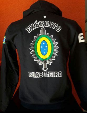 Blusa Moletom Exercito Brasileiro Toca Militar Toca Militar