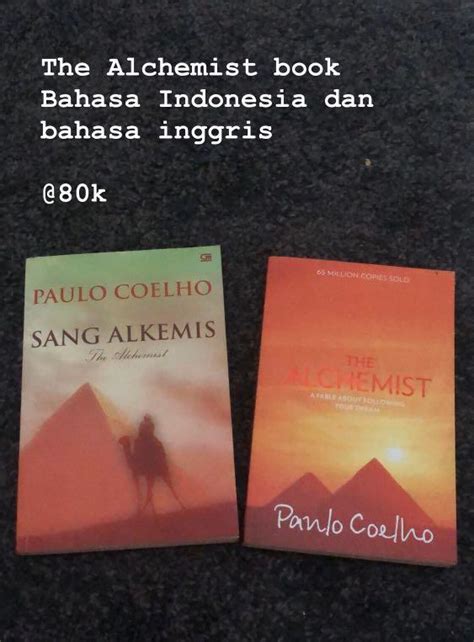 The Alchemist Buku And Alat Tulis Buku Di Carousell