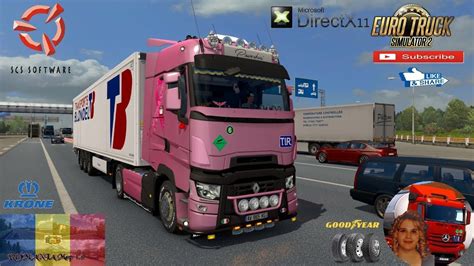 Euro Truck Simulator 2 1 36 Beta Renault Range T Light Improvements V