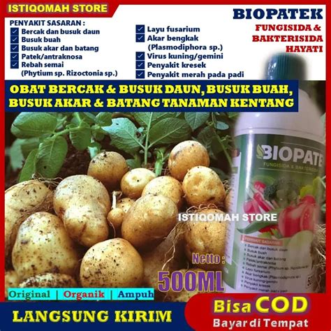 BIOPATEK 500ml Fungisida Bakterisida Hayati Obat Semprot Bercak