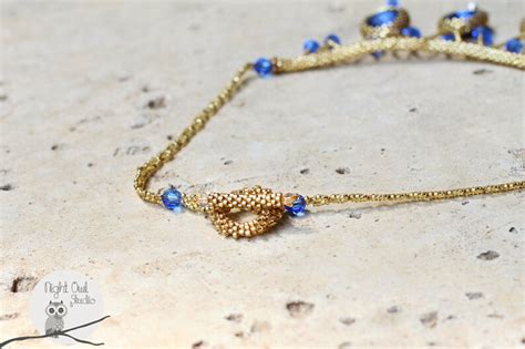 Cobalt Necklace - Etsy