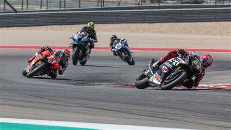 Motoamerica Medallia Superbike Race One Results From Cota Updated