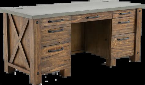 Jasper Rustic 68" Executive Desk | RC Willey