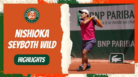 Yoshihito Nishioka Vs Thiago Seyboth Wild Round 3 Roland Garros 2023