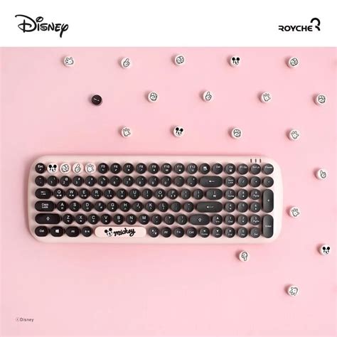 Disney X Royche Wireless Keyboard Mickey Mouse Computer Computer Peripherals Keyboard 友和