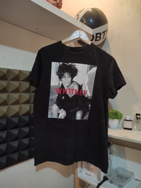 Whitney Houston Merch, Men's Fashion, Tops & Sets, Tshirts & Polo ...