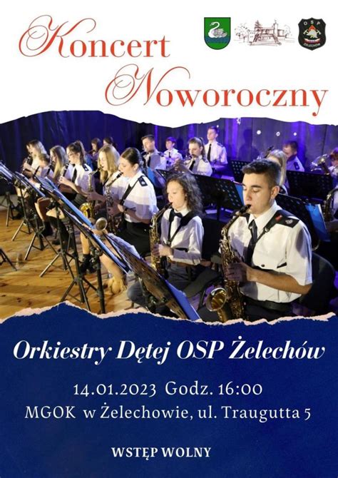 Xii Koncert Noworoczny Orkiestry D Tej Ochotniczej Stra Y Po Arnej W