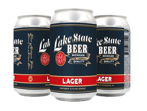 Lake State Beer - A Lager to be enjoyed from Lake to Shining Lake