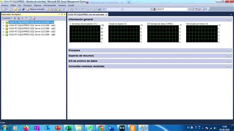 Gestión de Rendimiento en Bases de Datos Sql Server Monitor de