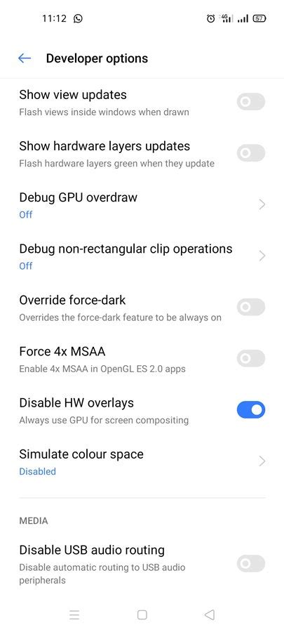 Fungsi Dan Tips Nonaktifkan Overlay HW Pengembang Android DROIDINSIDE